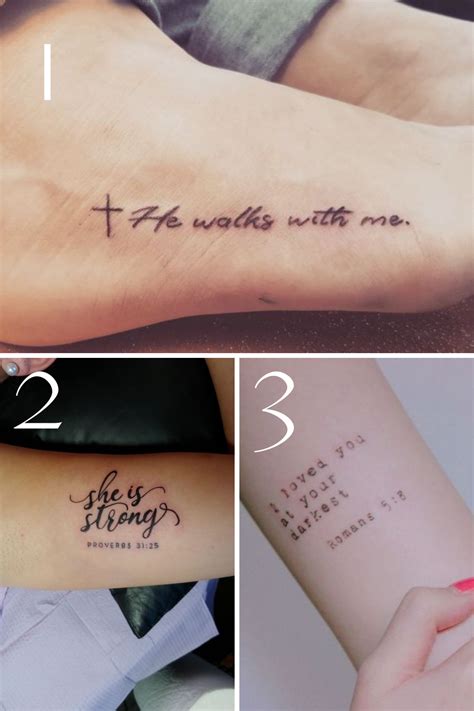 bible verse tattoo ideas|meaningful bible verse tattoos.